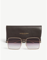 Thumbnail for your product : Oliver Peoples Women's Pink Ov1236 Rassine Square-Frame Sunglasses