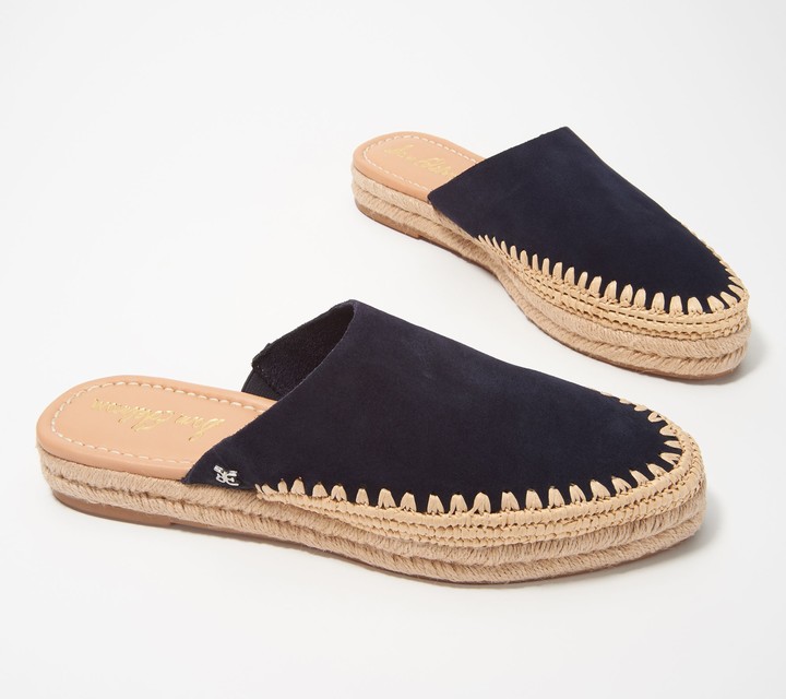 sam edelman snakeskin mules