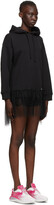 Thumbnail for your product : RED Valentino Black Tulle Hoodie Dress
