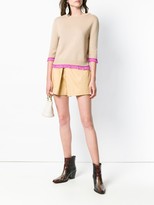 Thumbnail for your product : Chloé contrast trim jumper