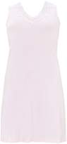Thumbnail for your product : Evans Pink Sleeveless Lace Detail Short Nightdress