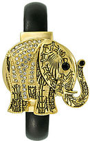 Thumbnail for your product : JCPenney FASHION WATCHES Crystal Accent Hidden Dial Elephant Cuff Watch