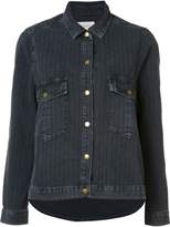 Thumbnail for your product : The Great pinstriped denim jacket