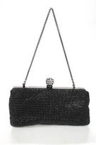 Thumbnail for your product : Whiting & Davis Black Jewel Clasp Mesh Glam Clutch Handbag New $158 90067537