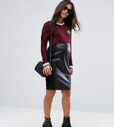 Thumbnail for your product : Supermom Over The Bump Leather Look Skirt
