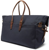 Thumbnail for your product : Bleu De Chauffe Cabine Leather-Trimmed Canvas Holdall
