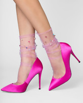 Thumbnail for your product : High Heel Jungle - Women's Pink All socks - Pastel Pearl Sock - Size One Size at The Iconic