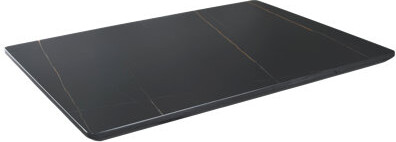 H&D Restaurant Supply, Inc. H&D White Marble Sintered Stone Top 30" X 30"