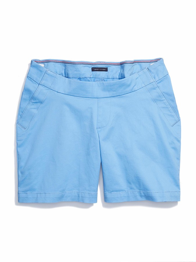 Tommy Hilfiger Women's Stretch Shorts Seated Fit with Velcro Brand