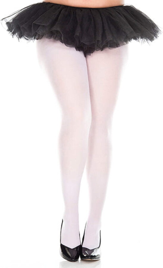 Music Legs Opaque Nylon Tights