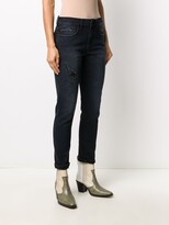 Thumbnail for your product : Dondup Distressed Slim-Fit Jeans