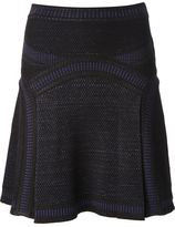 Thumbnail for your product : Roberto Cavalli crochet knit flared skirt