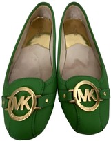 michael kors flats green