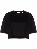 Thumbnail for your product : Vaara round neck cropped T-shirt