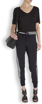 Thumbnail for your product : Rag and Bone 3856 rag & bone Sammi navy jersey jogging trousers