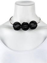 Thumbnail for your product : Marni Mesh Sphere Collar Necklace