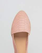 Thumbnail for your product : Park Lane Embossed Suede Espadrilles
