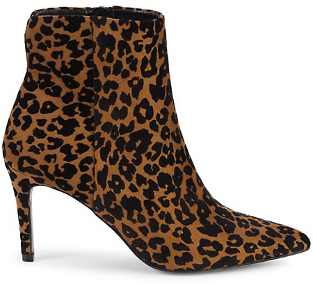 steve madden leopard booties