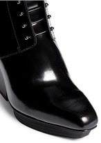 Thumbnail for your product : Nobrand 'Juno' metal pin leather boots