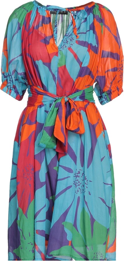 ICONA by KAOS Midi Dress Azure - ShopStyle