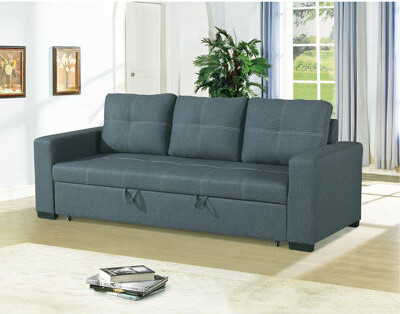 Latitude Run Versatile Polyfiber Convertible Sleeper Sofa For Comfortable Seating And Sleeping