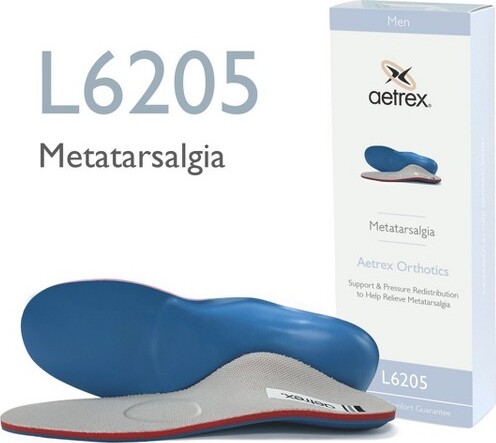 Aetrex Men'sOrthoticsforMetatarsalgia