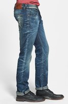 Thumbnail for your product : PRPS 'Demon' Straight Leg Jeans (Indigo)