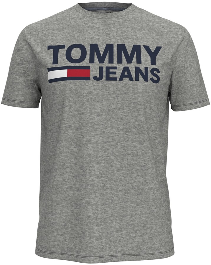 Tommy Hilfiger Men's Tommy Jeans Lock Up Logo Graphic T-Shirt - ShopStyle