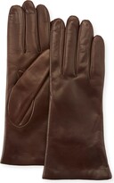 Thumbnail for your product : Portolano Cashmere-Lined Napa Leather Gloves