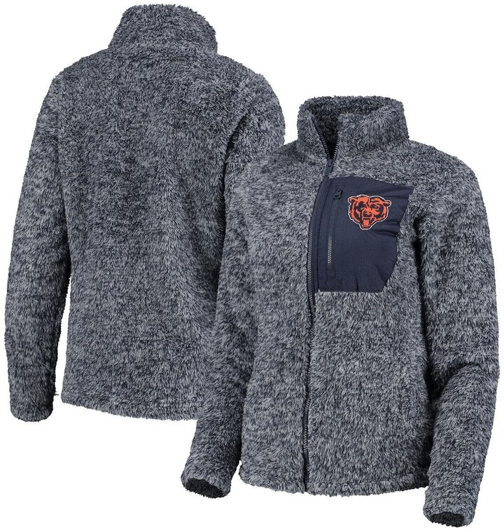 teddy bear jacket half zip