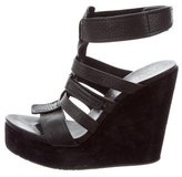 Thumbnail for your product : Pedro Garcia Multi-Strap Wedge Sadnals