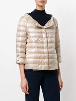 Thumbnail for your product : Herno cropped quilted jacket