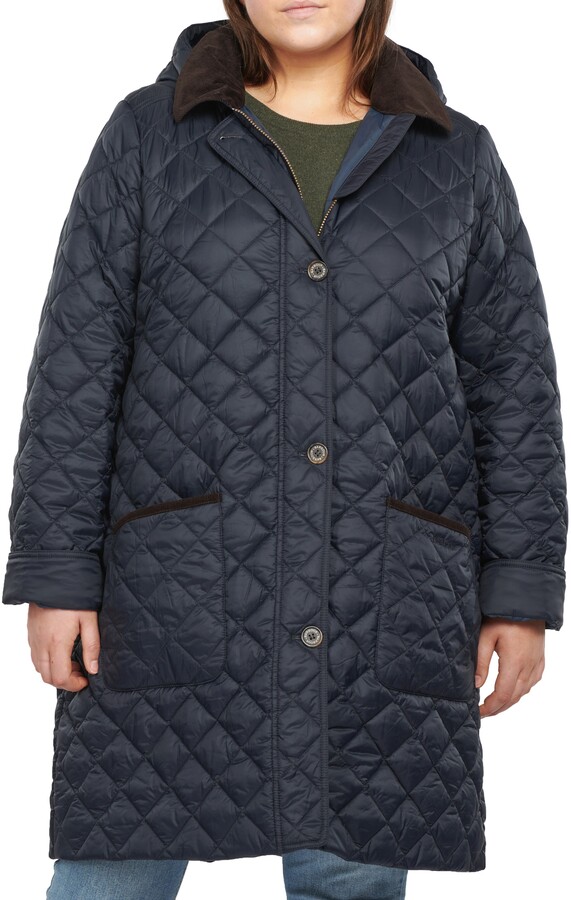 Barbour Lovell Hooded Quilted Jacket - ShopStyle