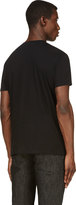 Thumbnail for your product : Alexander McQueen Black Embroidered Zipper Skull T-Shirt