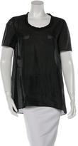 Thumbnail for your product : Marni Sheer Short Sleeve Top