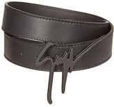 Thumbnail for your product : Giuseppe Zanotti Leather logo buckle belt - for Men