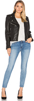 Thumbnail for your product : Current/Elliott The Roadside Leather Jacket
