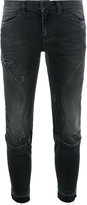 Faith Connexion - distressed biker jeans - women - coton/Spandex/Elasthanne - 27