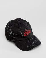Thumbnail for your product : Hype x Coca Cola Baseball Cap In Black