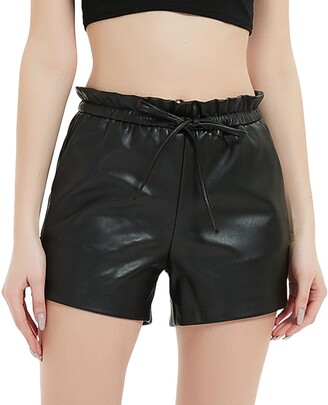 Womens Faux Leather Suede 