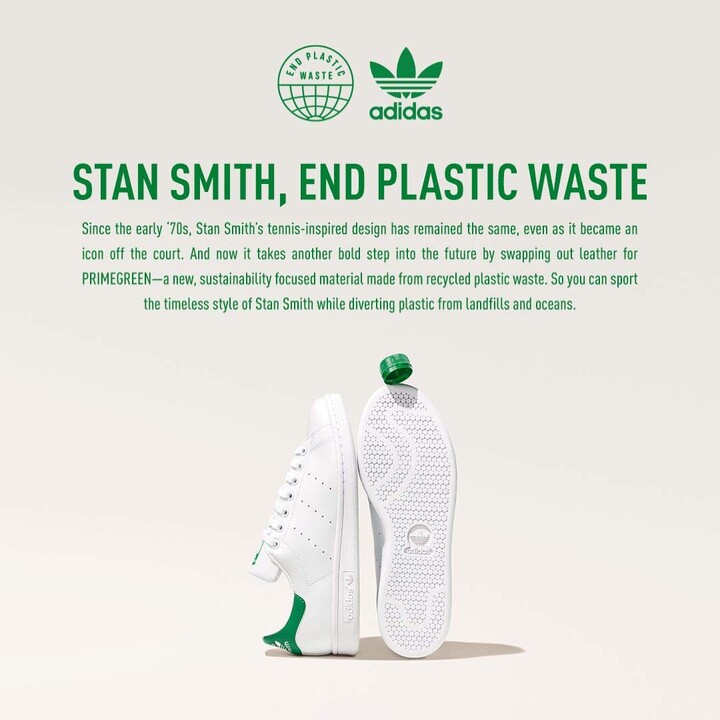 adidas unisex-youth Stan Smith Primeblue Chalk White/Green/White 4 -  ShopStyle Girls' Shoes