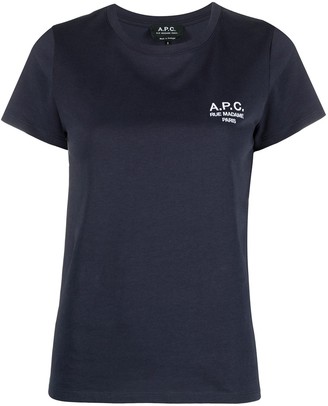 A.P.C. Denise embroidered logo T-shirt