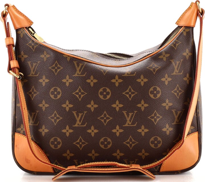 Louis Vuitton Boulogne Handbag Monogram Canvas 30 - ShopStyle
