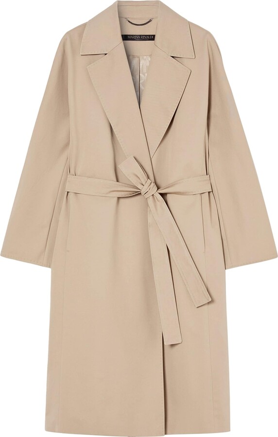 Marina Rinaldi Tulle Trench Coat ShopStyle