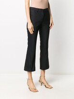Thumbnail for your product : Pt01 Cropped Bootcut Trousers
