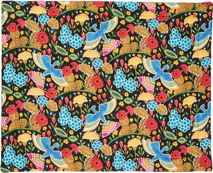 La DoubleJ Floral-Print Linen Tablemats (Set Of 2)