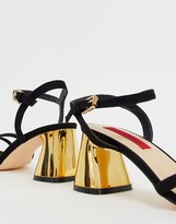 Thumbnail for your product : London Rebel kitten heel sandals