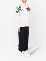 Thumbnail for your product : Miu Miu Floral-Embroidered Cardi-Coat