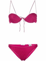 Thumbnail for your product : Oseree Balconette Thin Strap Bikini