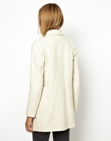 Thumbnail for your product : BA&SH Ovoid Princess Coat in Cream